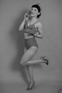 Alyla pinup fitness shoot