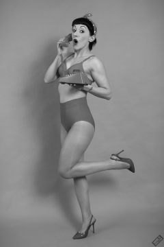 Alyla pinup fitness shoot