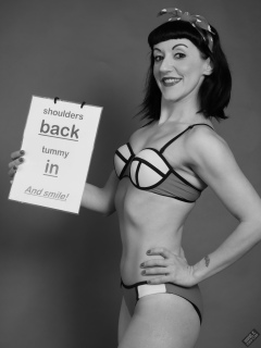 Alyla pinup fitness shoot