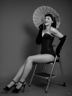 Alyla pinup fitness shoot