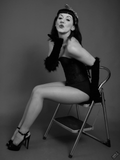 Alyla pinup fitness shoot