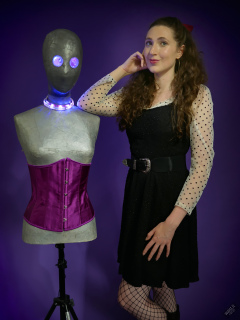 Estella Rose as Lisa Frankenstein, lit by RGB+CCT LED