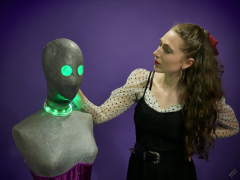 Estella Rose as Lisa Frankenstein, lit by RGB+CCT LED