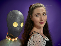 Estella Rose as Lisa Frankenstein, lit by RGB+CCT LED