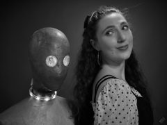 Estella Rose as Lisa Frankenstein, lit by RGB+CCT LED