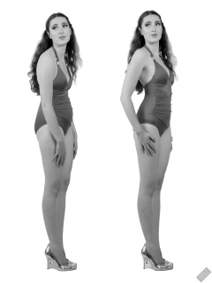 Estella Rose posture composite