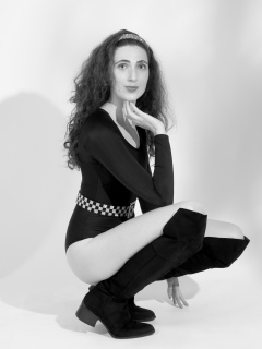 Estella Rose black leotard