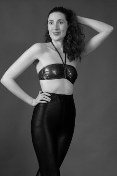 Estalla Rose costume rummage shoot