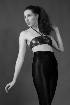 Estalla Rose costume rummage shoot
