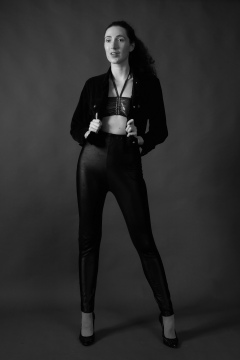 Estalla Rose costume rummage shoot