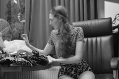Estalla Rose picks her next outfit Estalla Rose picks her next outfit