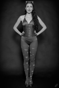 2026-02-07 Estella-Rose swimsuit corset and heart tights