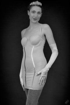 2026-02-07 Estella-Rose shapewear dress and tiara