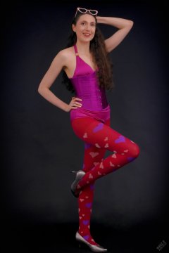 2026-02-07 Estella-Rose swimsuit corset and heart tights