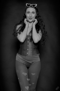 2026-02-07 Estella-Rose swimsuit corset and heart tights