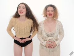 2026-09-26 Estella-Rose and Chiara duo woollens shoot