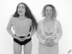 2026-09-26 Estella-Rose and Chiara duo woollens shoot