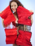 2015-12-04 Yana choosing a corset