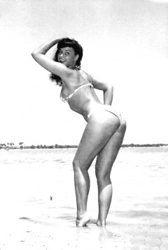 Bettie Page beach