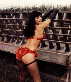 Bettie Page colour