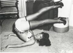 Bettie Page in lingerie