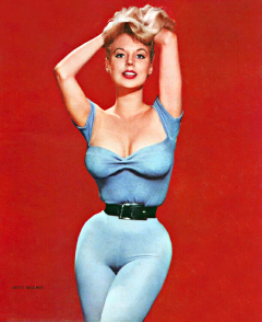 influences: Betty Brosmer tight belt