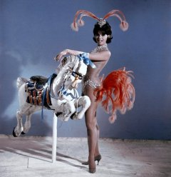 influences: Claudia Cardinale, Blindfold