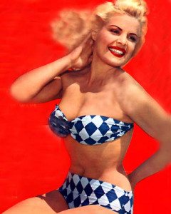 influences: Cleo Moore, bikini