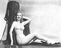 influences: Dale Evans, two-piece swimsuit