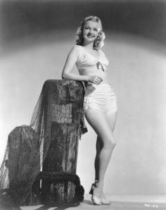 influences: Dale Evans, two-piece swimsuit