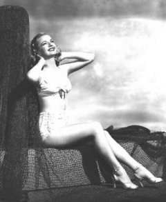 influences: Dale Evans, two-piece swimsuit