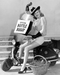 influences: 1943 Dolores Moran Official Bottle Buggy Girl