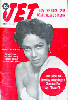 Influences - 1955-05-10 Jet magazine cover - Dorothy Dandridge