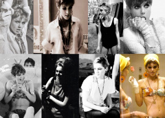 influences: Edie Sedgwick Necklaces