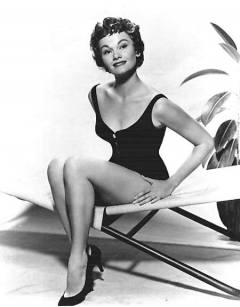 influences: Gloria Talbott, swimsuit