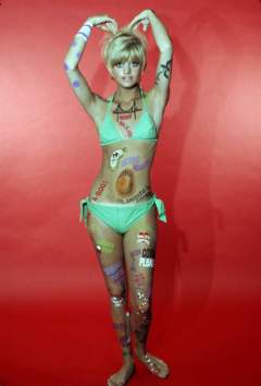 influences: Goldie Hawn in green bikini