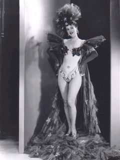 influences: Gypsy Rose Lee in dance costume