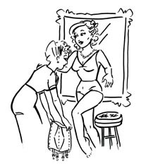 girdle cartoon