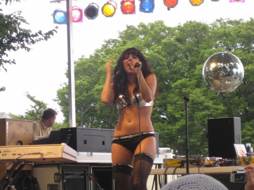 influences: Lady Gaga early stage costume bikini