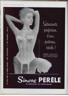 influences: Simone Perele 1950s foundation-wear