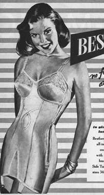 influences: 1940s Bestform ad