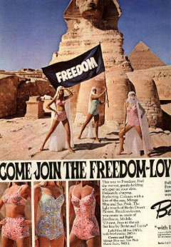 influences: Berlei Freedom ad 1969