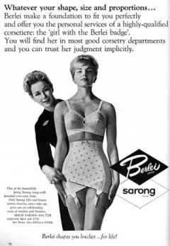 influences: Berlei Sarong ad, 1964