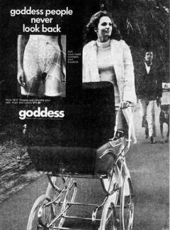 influences: Goddess ad, 1972-02