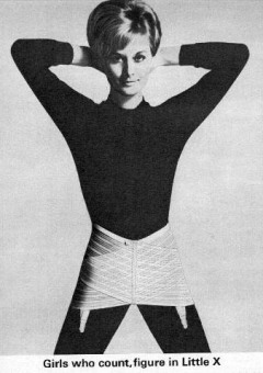 influences: Little X ad, 1955