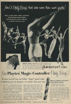 influences: Playtex Magic Controller girdle 1953