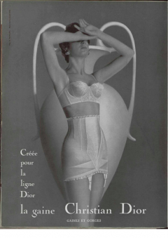 influences: Christian Dior 1950s foundation-wear