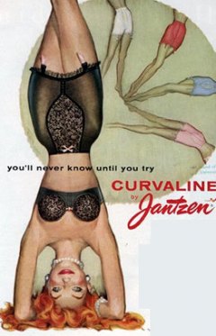 influences: Jantzen girdle ad