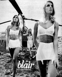 influences: Blair girdle ad