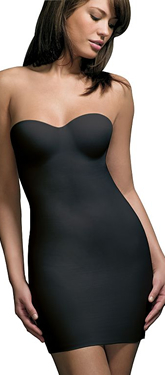 influences: strapless shapewear full dress slip